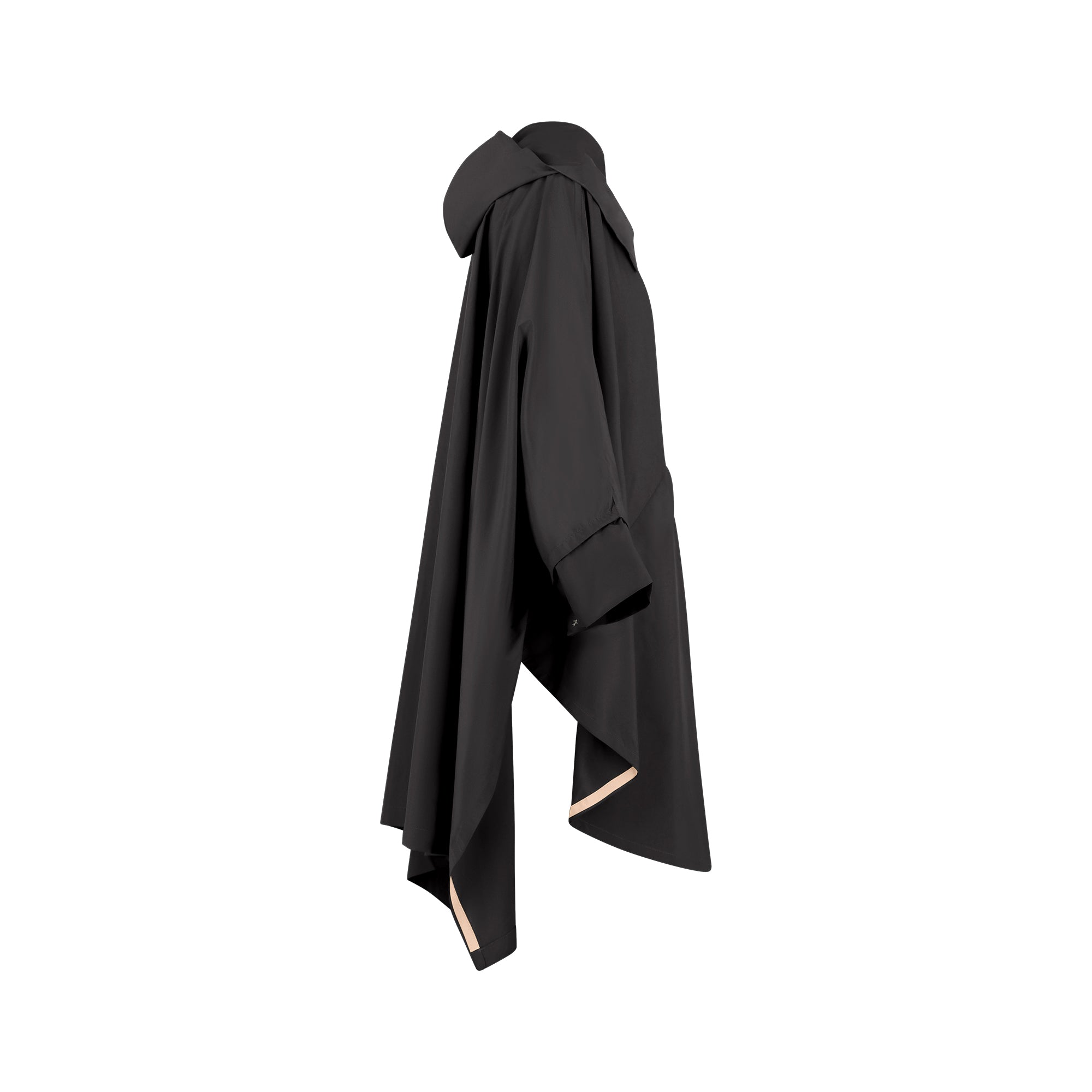 Cape Town raincoat - Anthracite color - side view