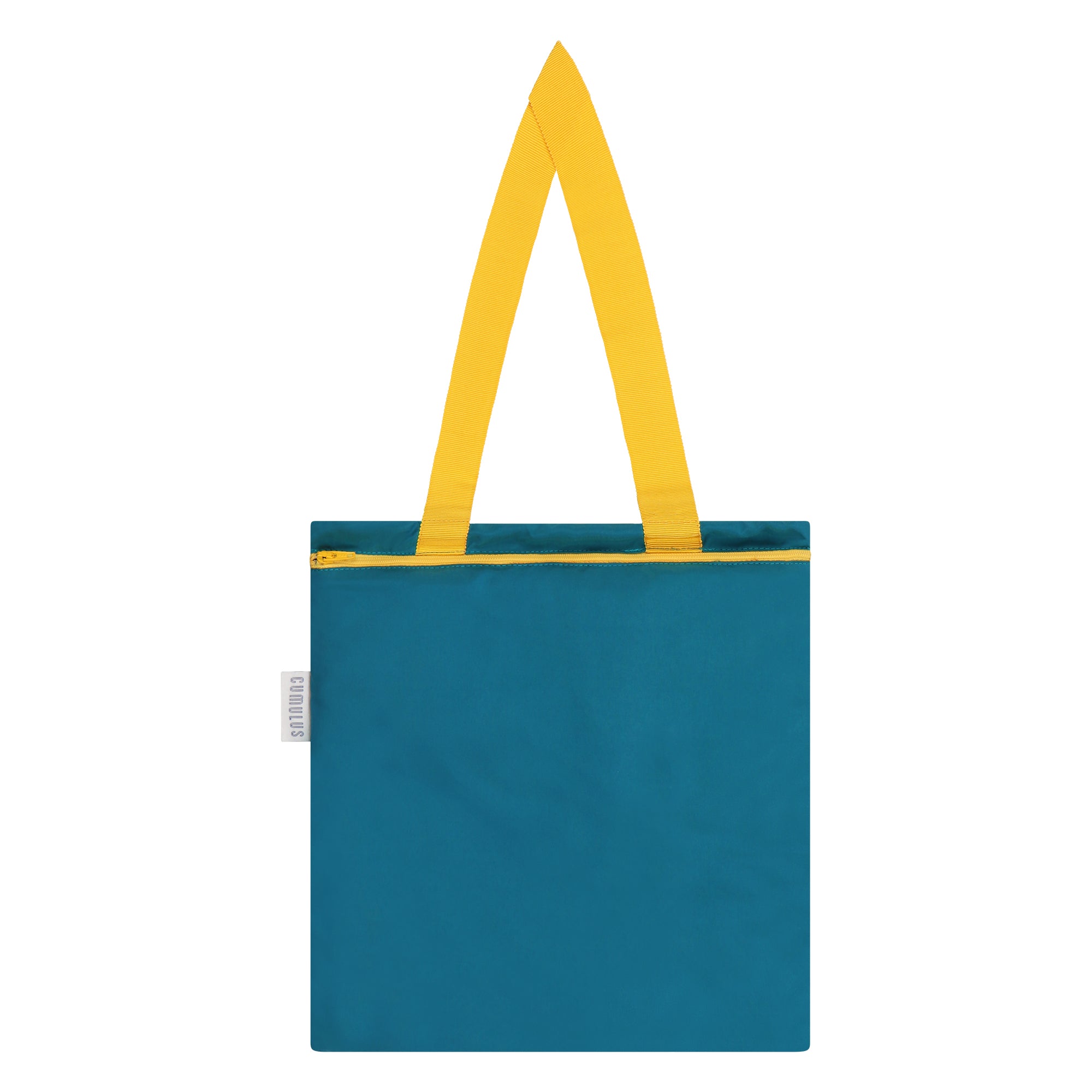 Cape Town raincoat - ocean blue color - bag pouch