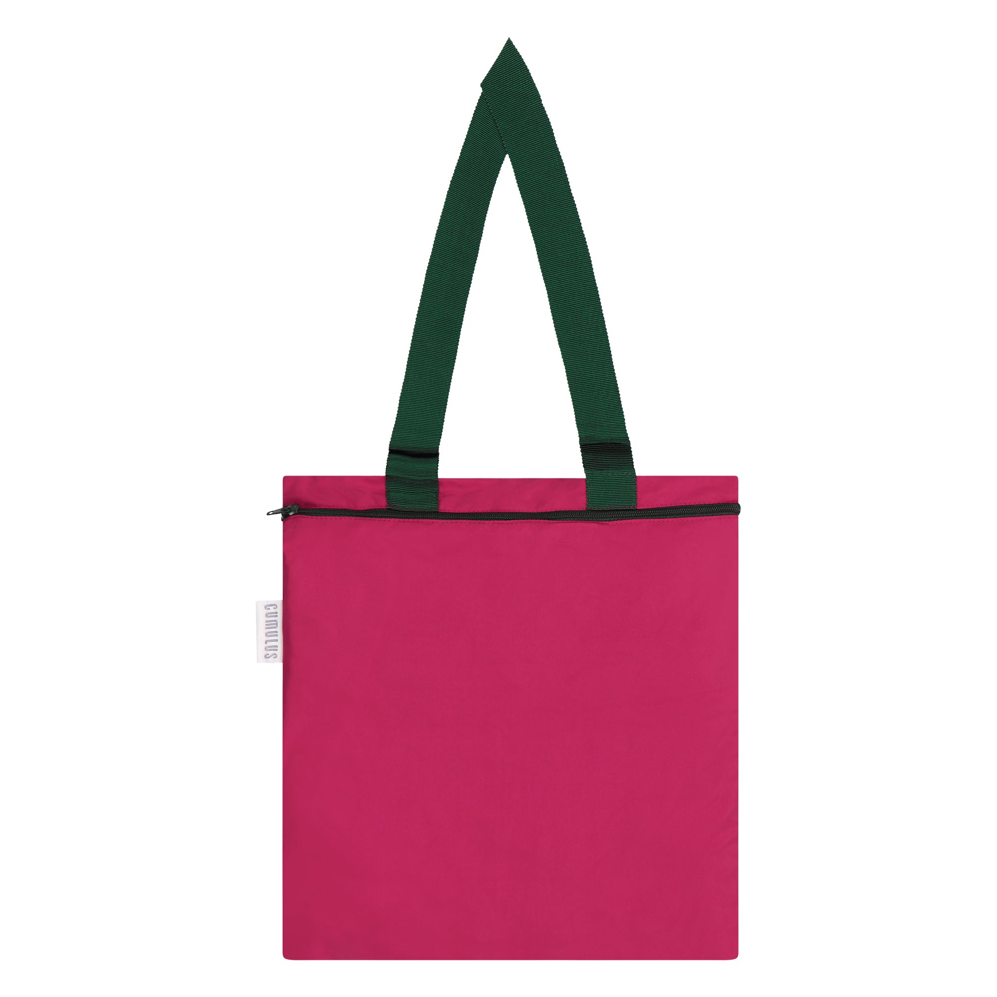 Cape Town raincoat - Cherry color - bag pouch