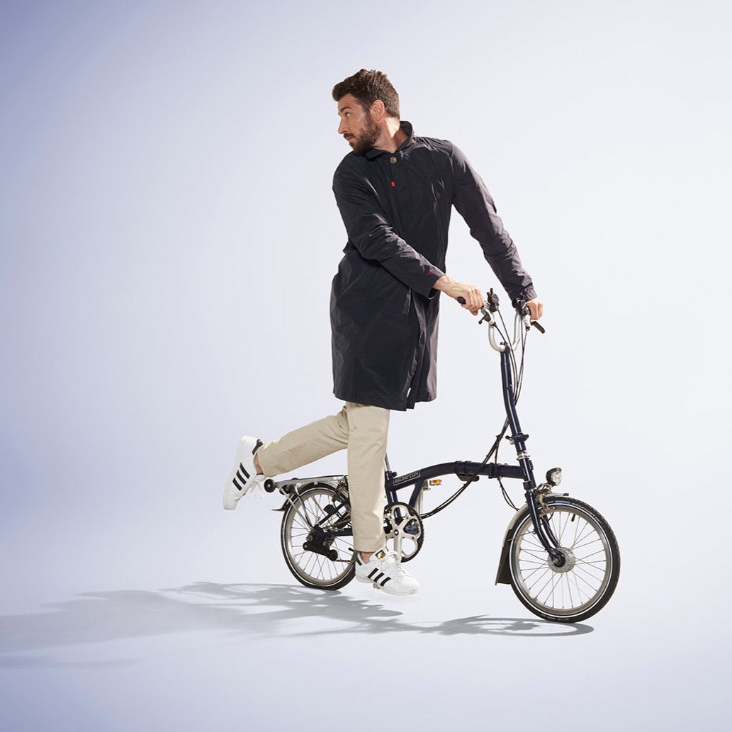 Strato men's raincoat - dark grey color