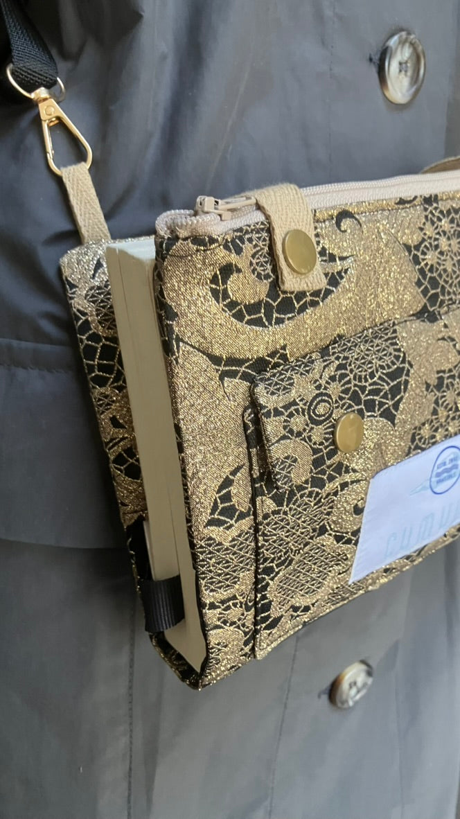 Gold Wing - Crossbody book bag