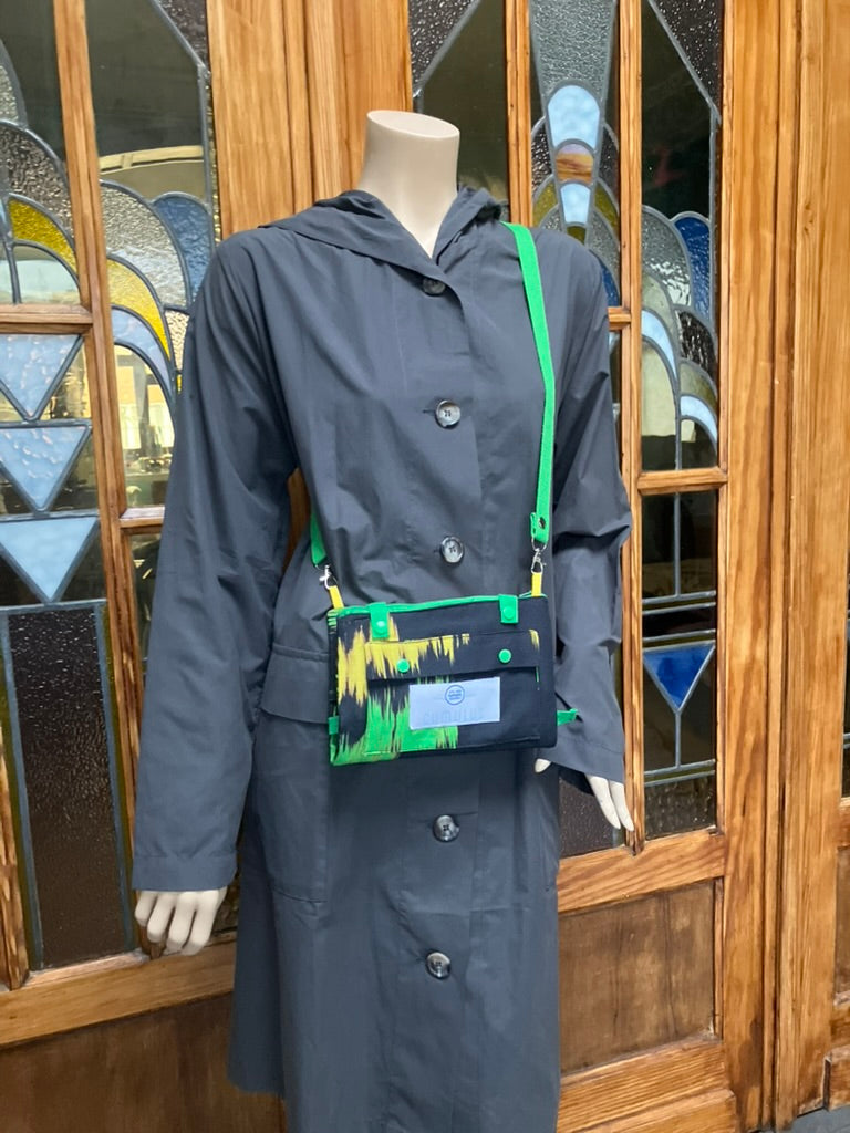 Neon Greens - Crossbodytas voor boeken