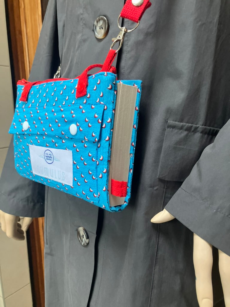 Red, White and Royal Blue - Crossbody book bag