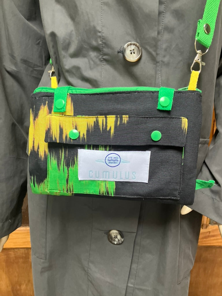 Neon Greens - Crossbodytas voor boeken