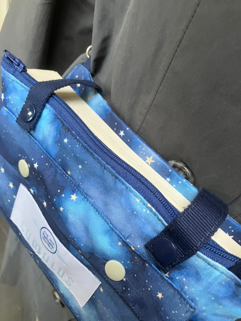 Starry Night - Crossbody book bag