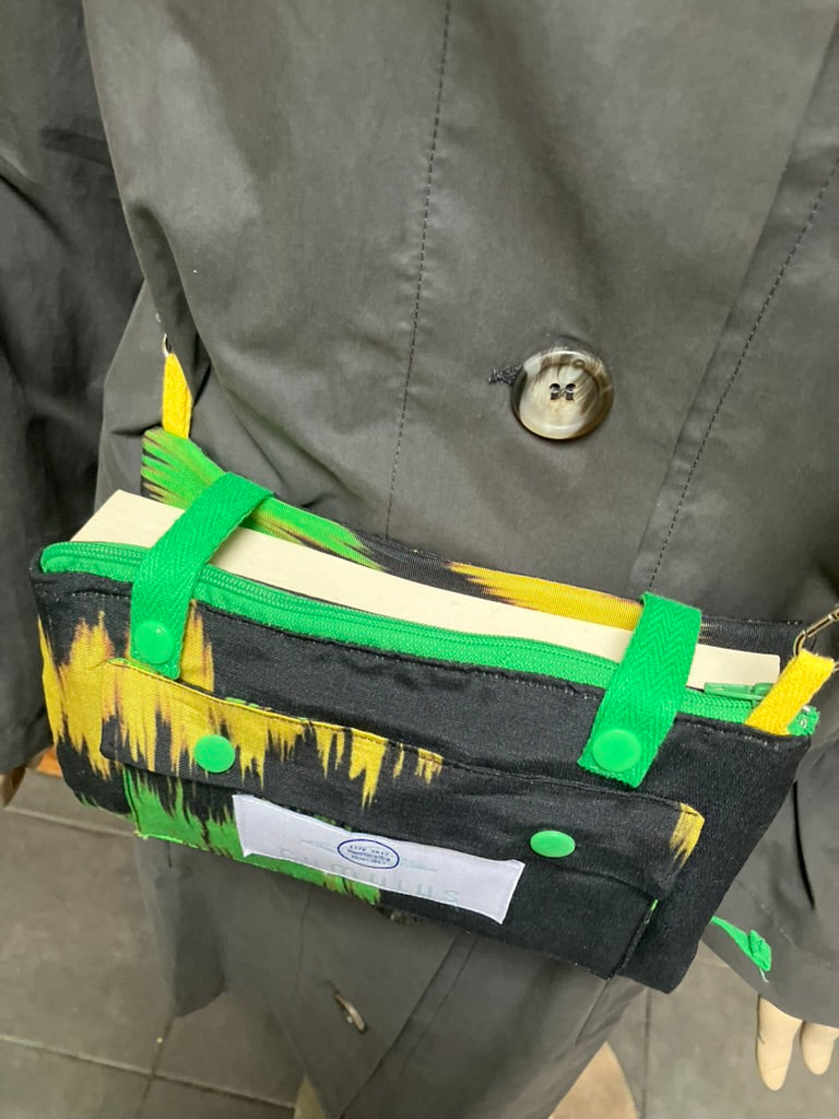 Neon Greens - Crossbodytas voor boeken