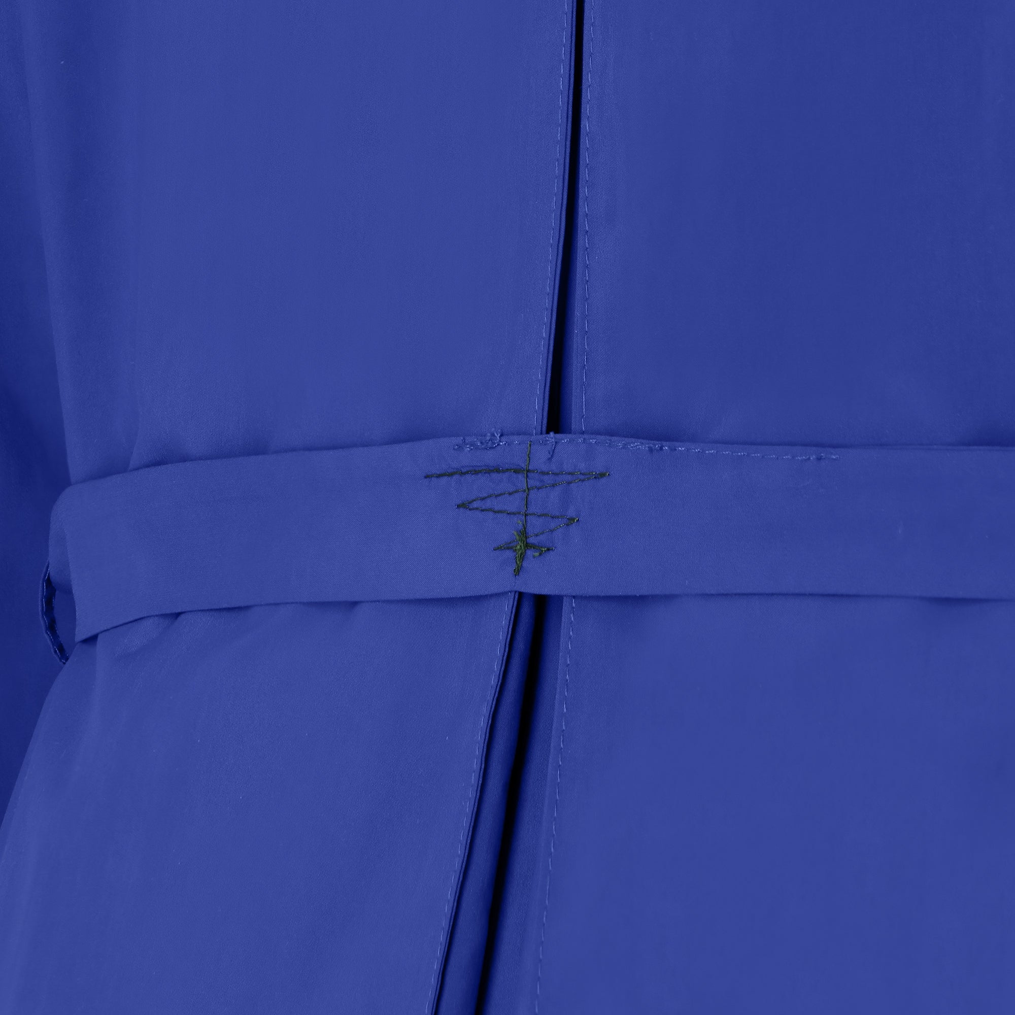 Bise raincoat - Royal Blue color - belt detail