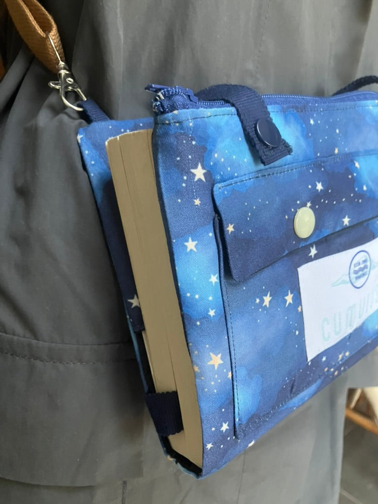 Starry Night - Crossbody book bag