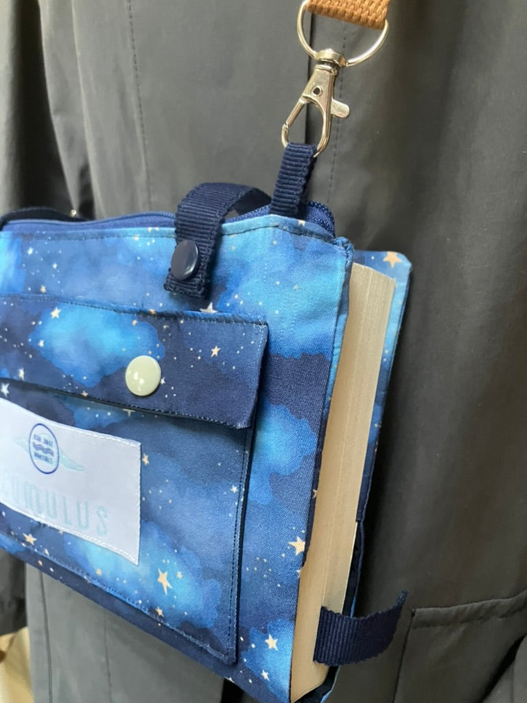 Starry Night - Crossbody book bag