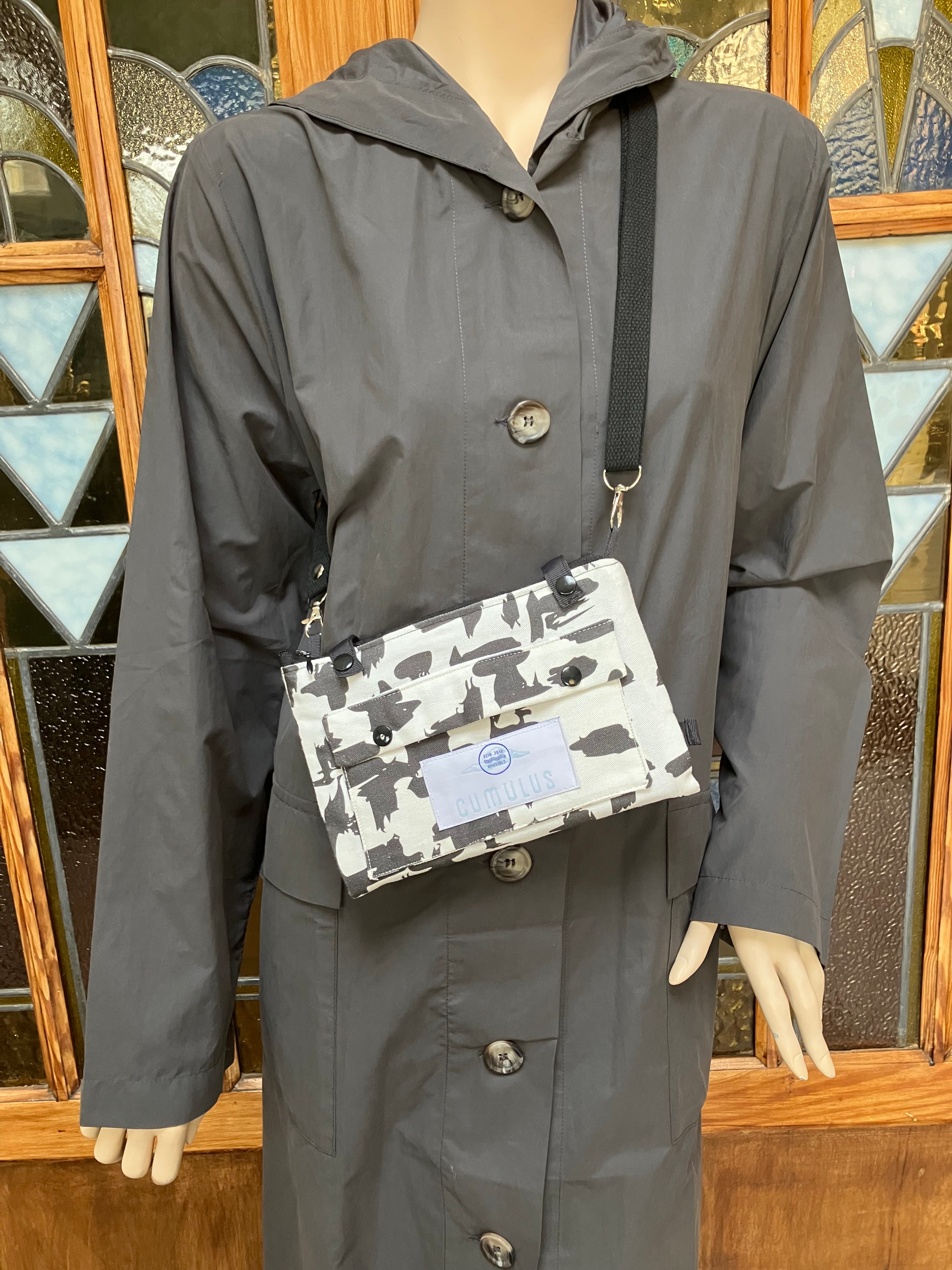 White Twilight- Crossbody book bag