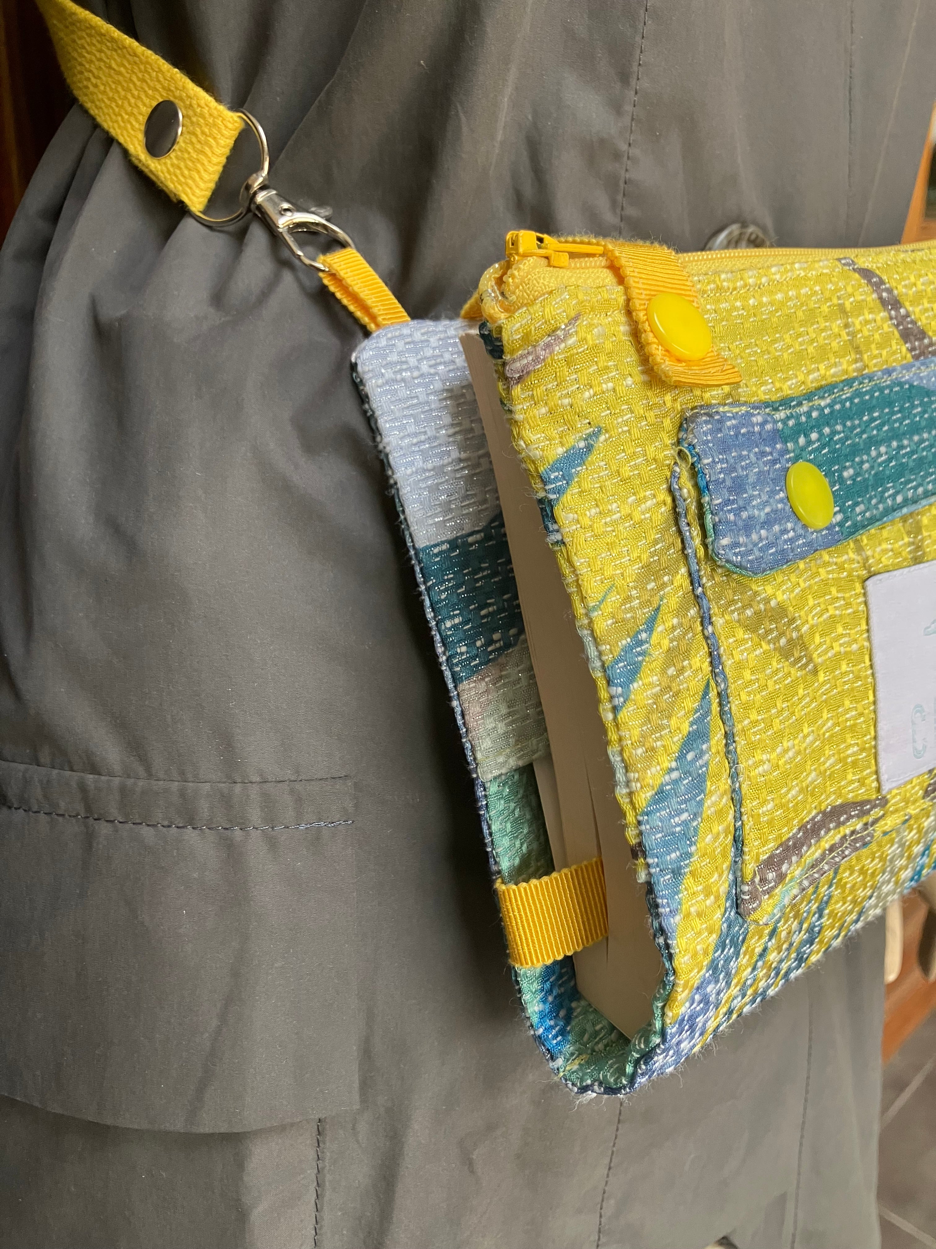 The Song of Yellows - Crossbody book bag
