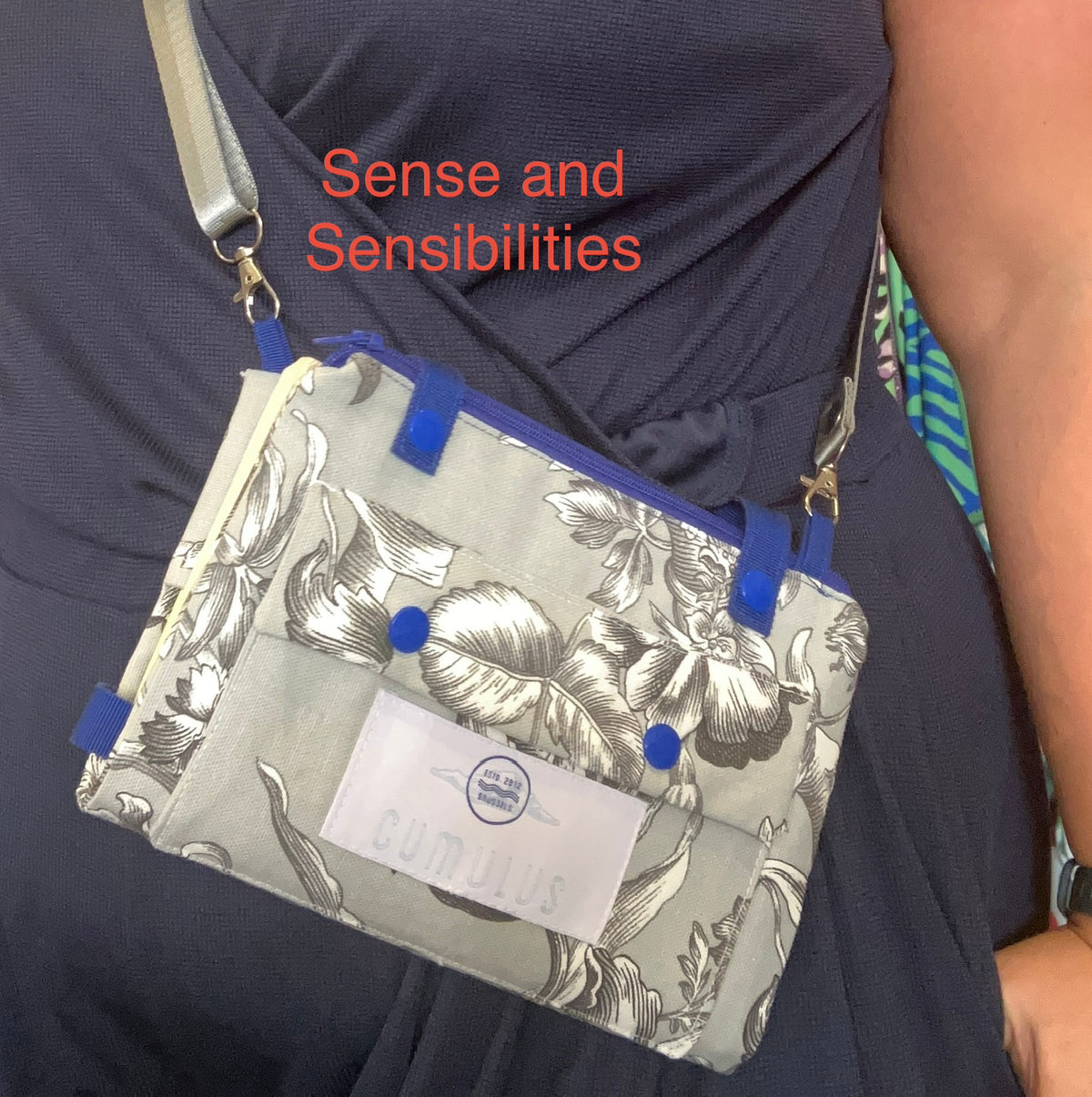 Sense & Sensibility- Crossbody book bag