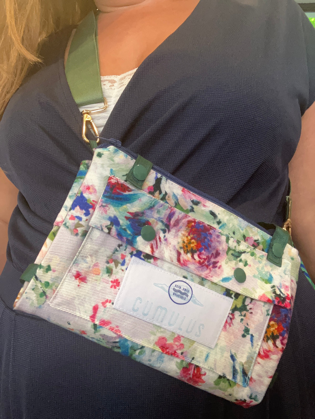 Monet- Crossbody book bag