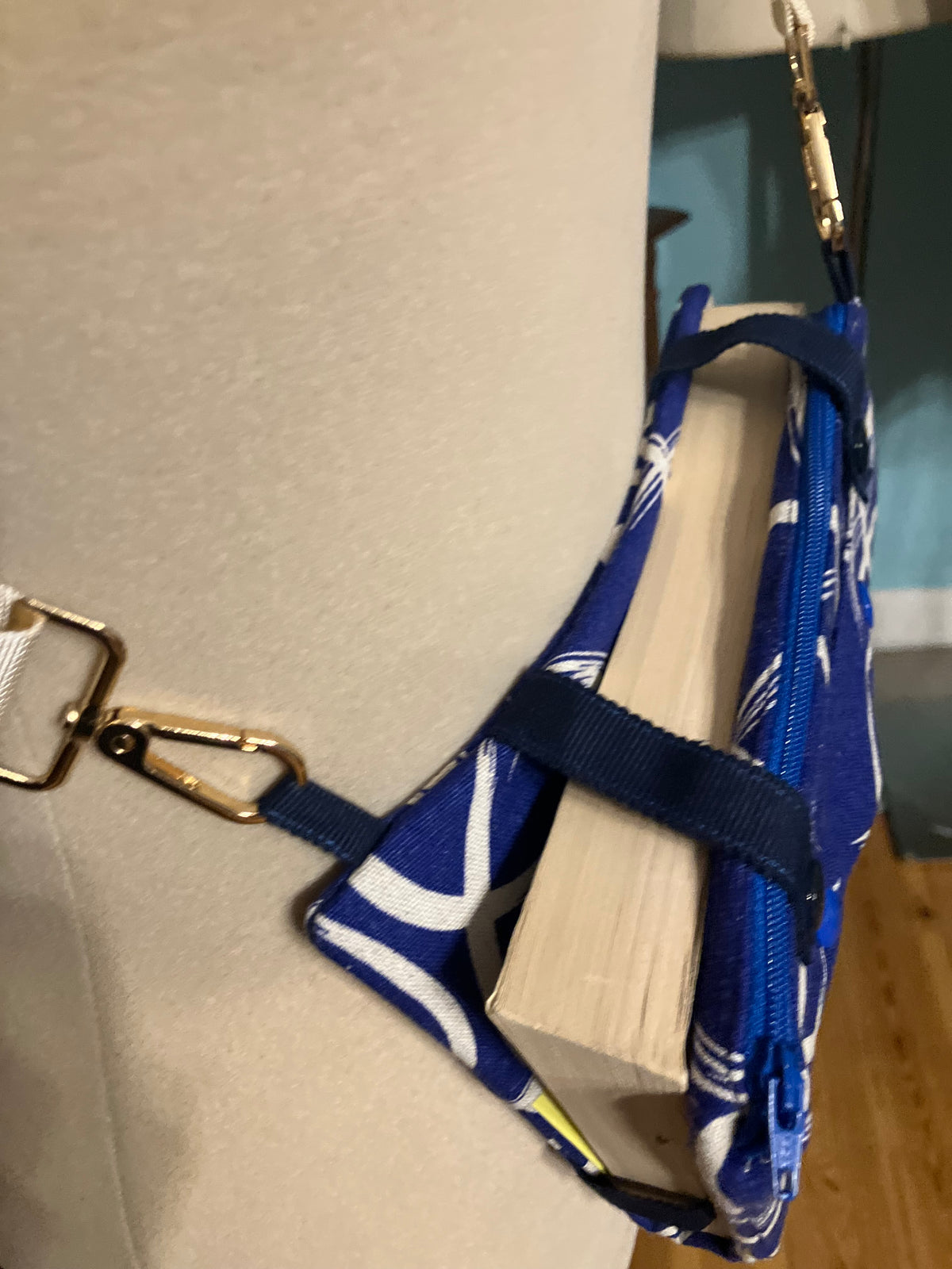Shallow River- Crossbody book bag