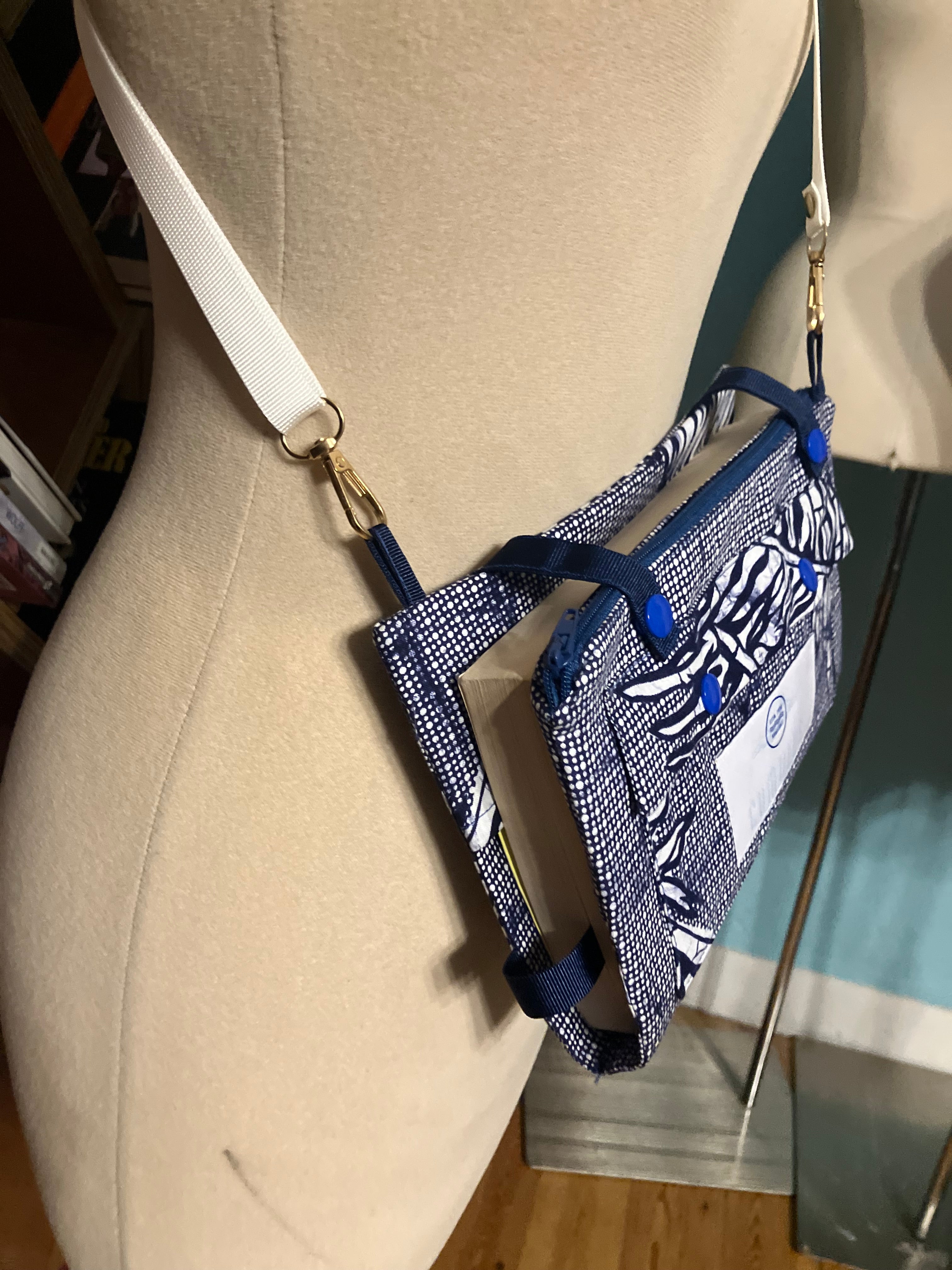 American Queen- Crossbody book bag