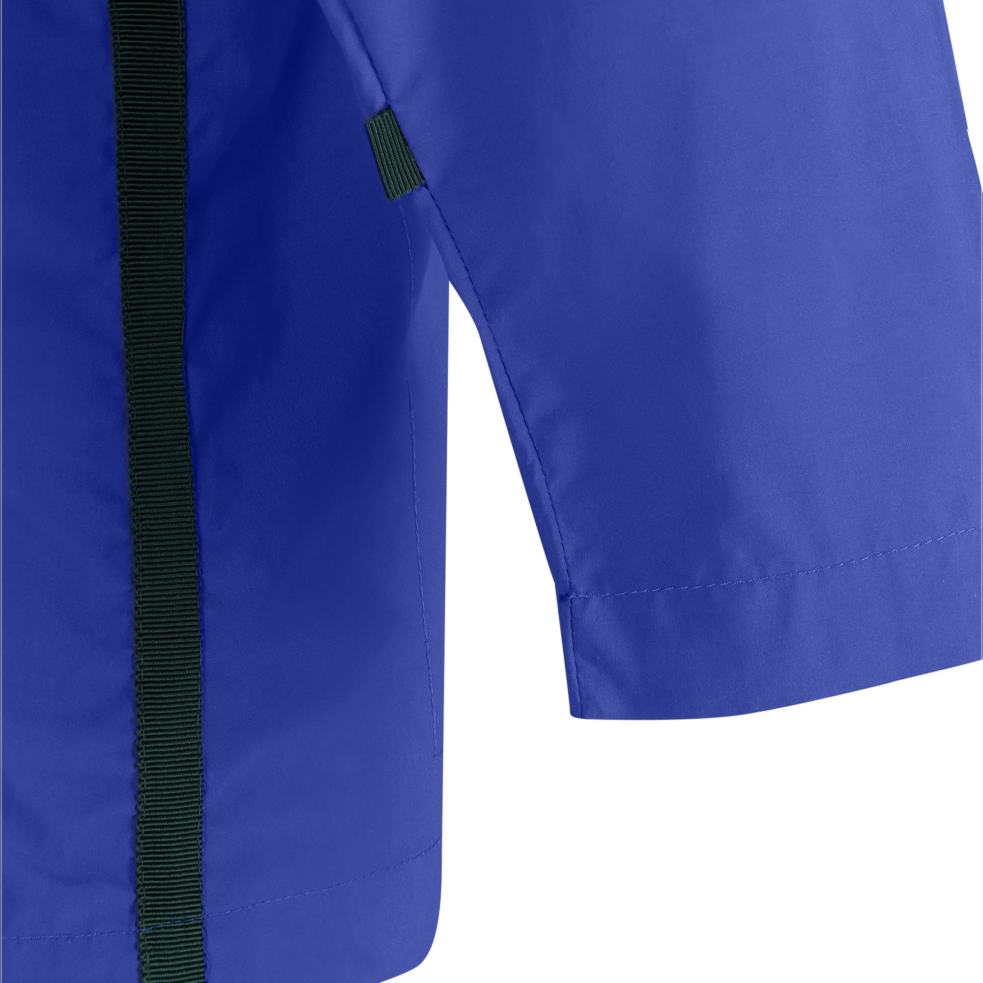 Bise raincoat - Royal Blue color - sleeve detail
