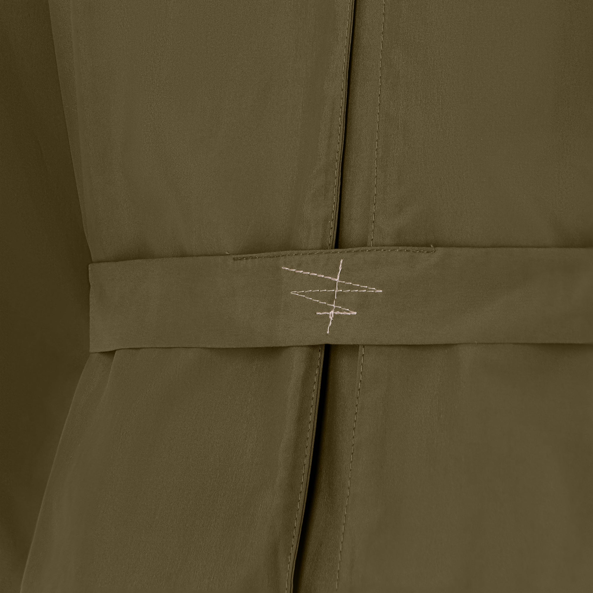 Bise raincoat - Kaki color - belt detail