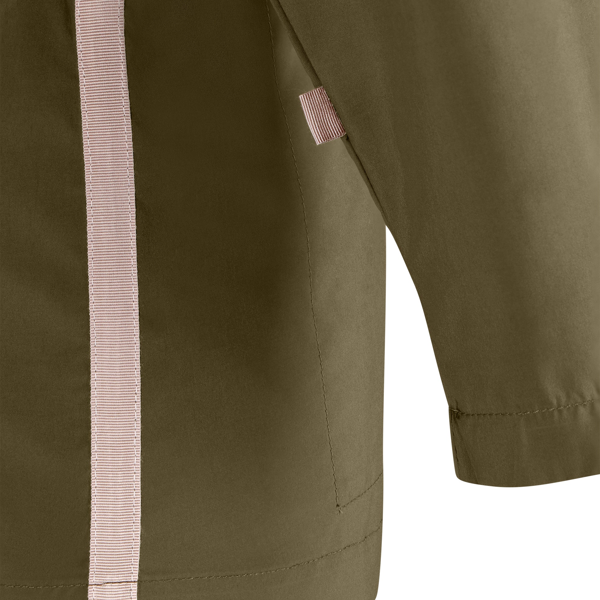 Bise raincoat - Kaki color - sleeve detail