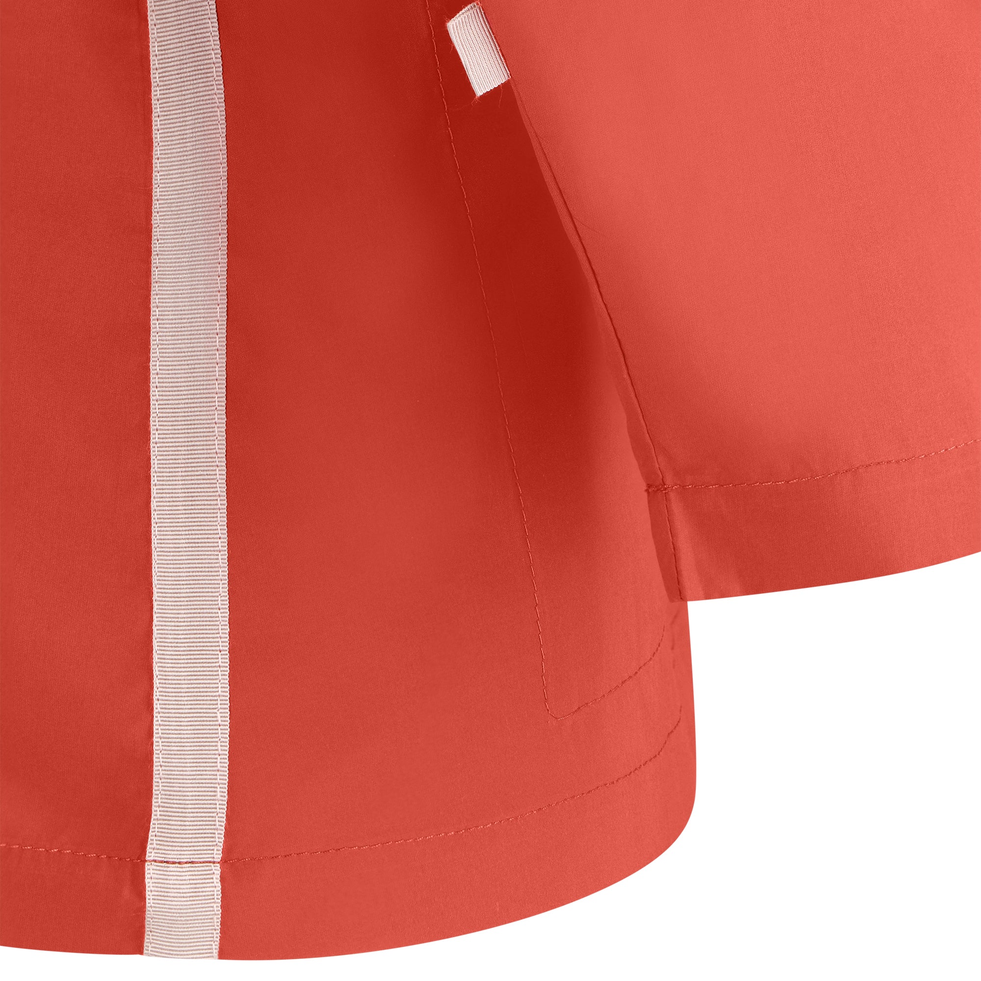 Bise raincoat - Orange color - sleeve detail