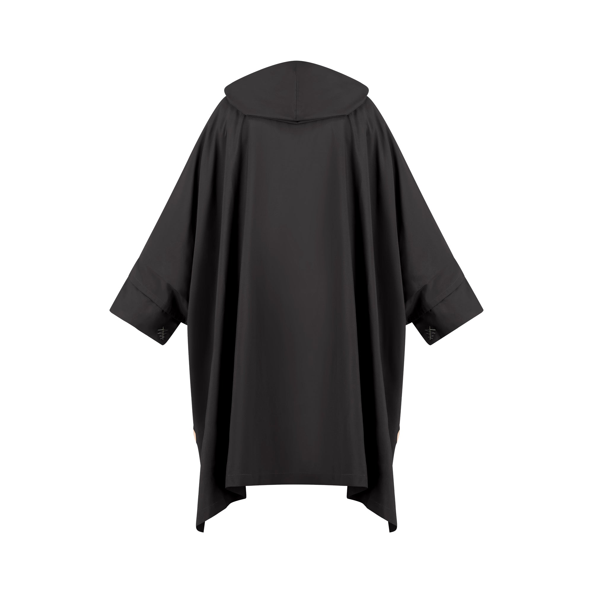 Cape Town raincoat - Anthracite color -  back view