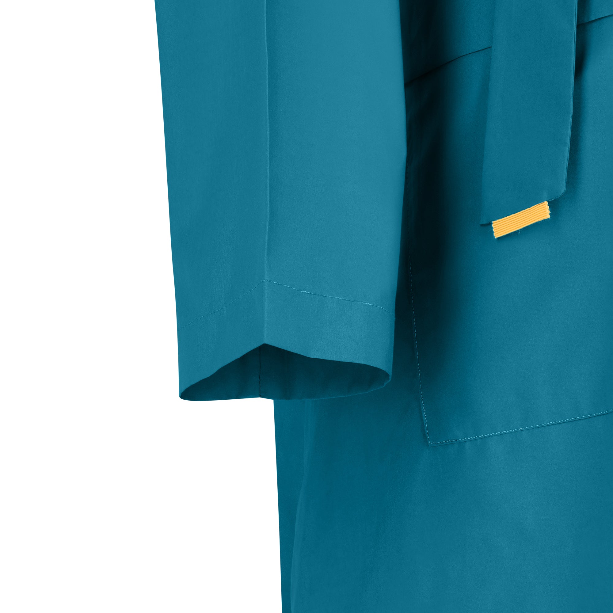 The Classic - ocean blue color - sleeve detail