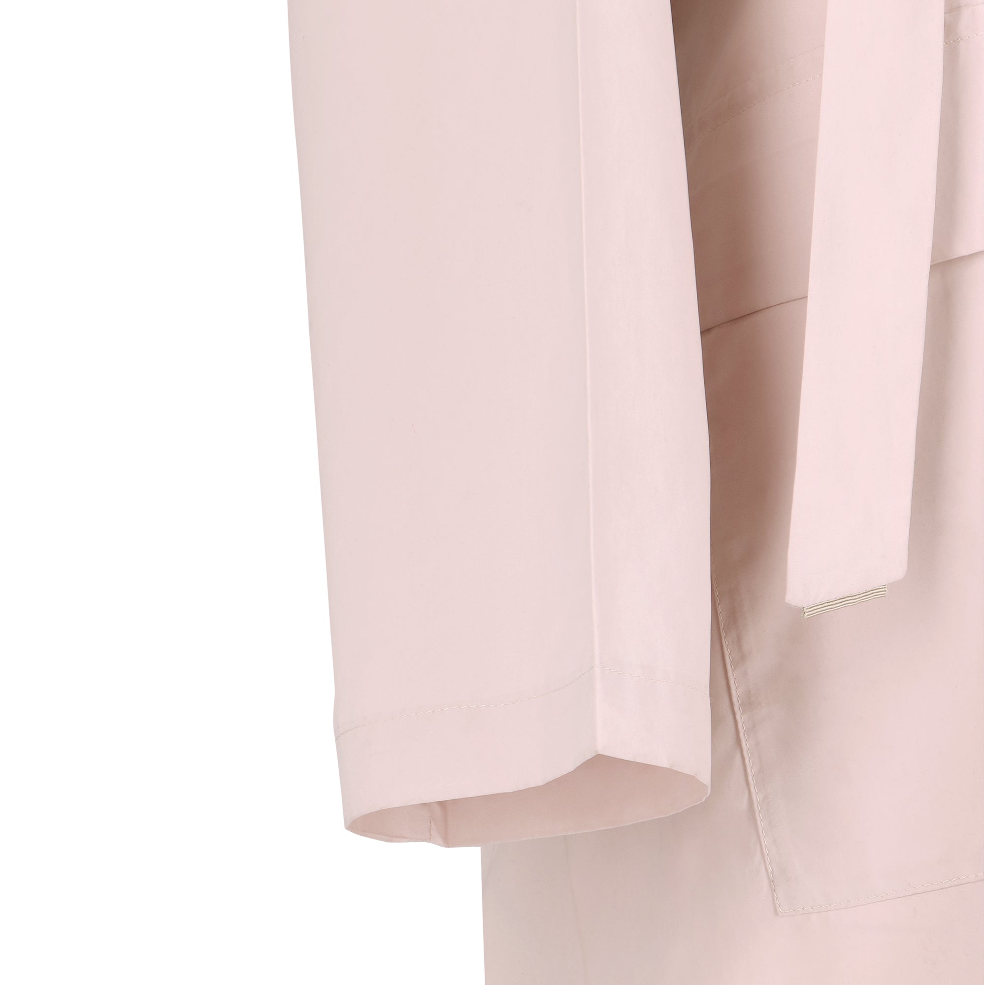 The classic raincoat - nude color - sleeve detail