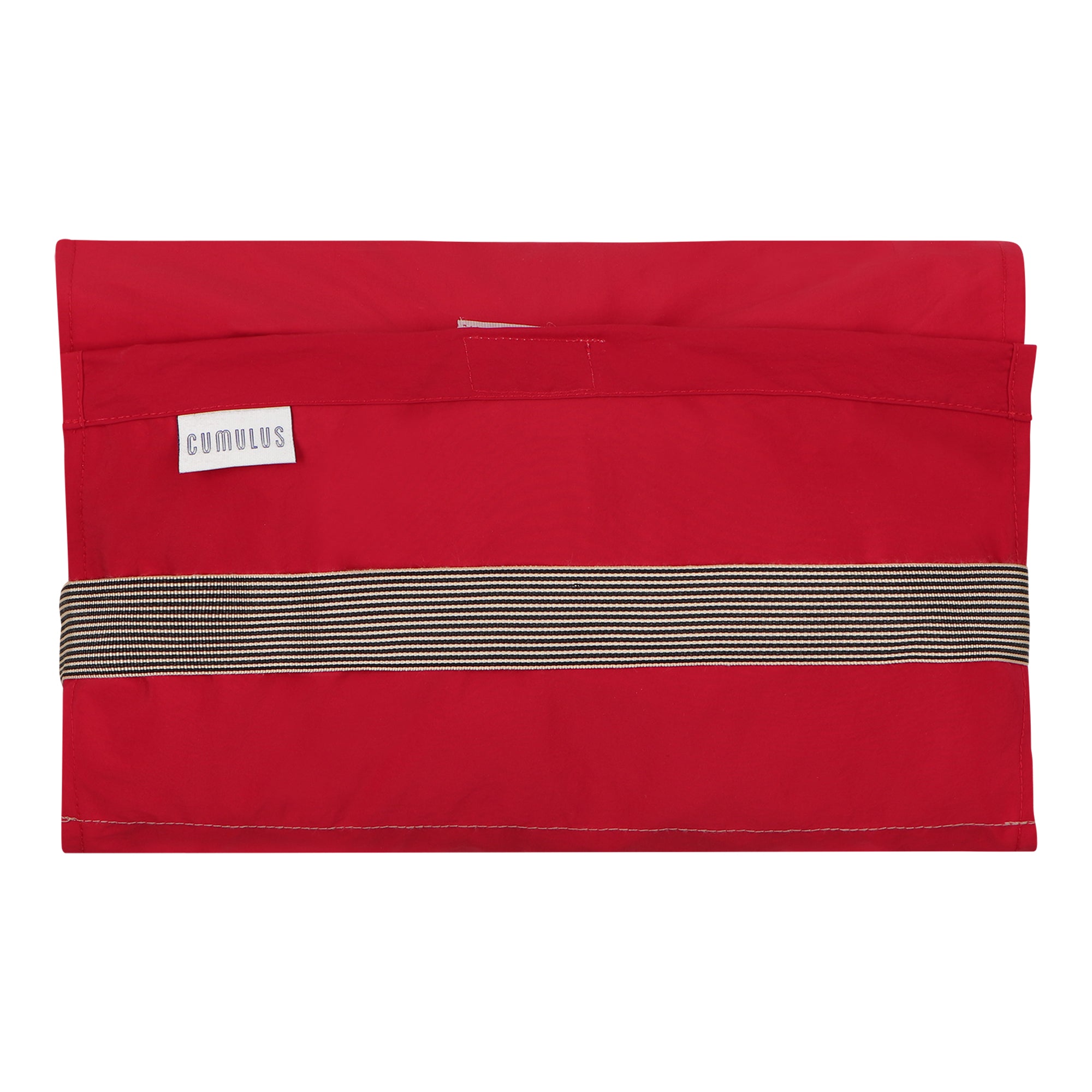 Mistral raincoat - Red Sunset color - pouch