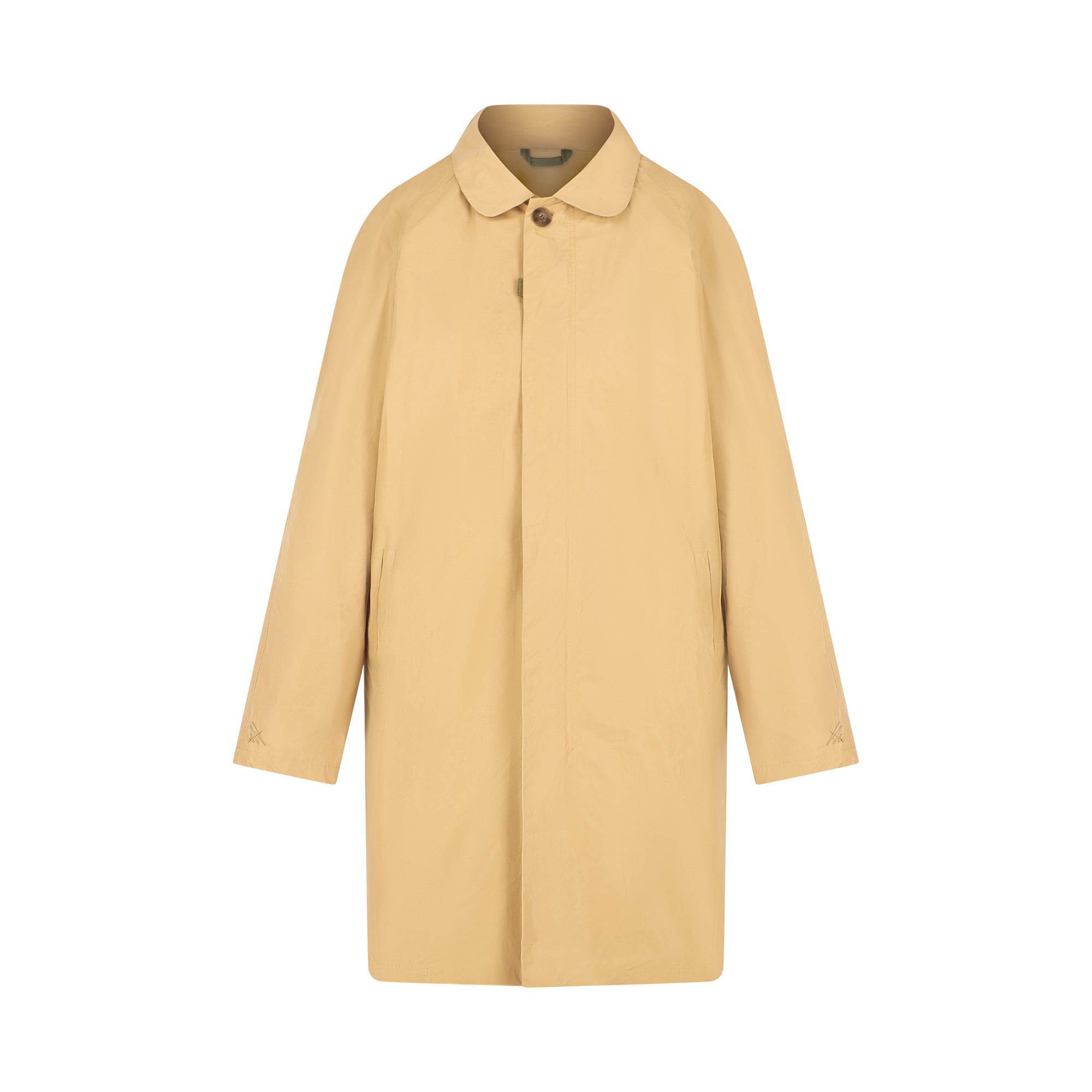 Strato men's raincoat - panama color - front view